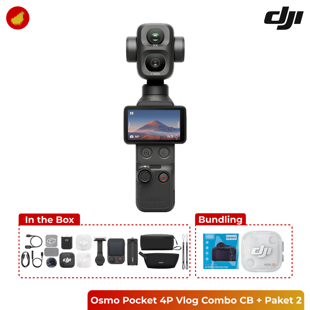 DJI Osmo Pocket 4P Vlog Combo