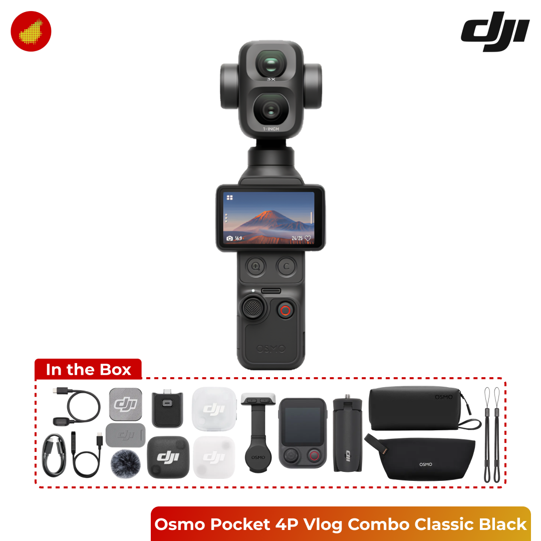 DJI Osmo Pocket 4P Vlog Combo