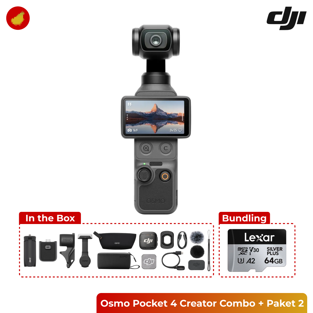 DJI Osmo Pocket 4 Creator Combo