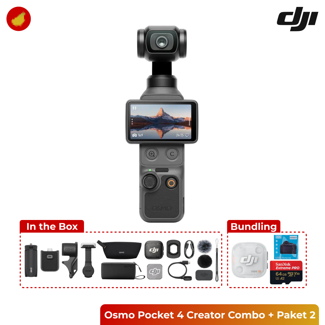 DJI Osmo Pocket 4 Creator Combo