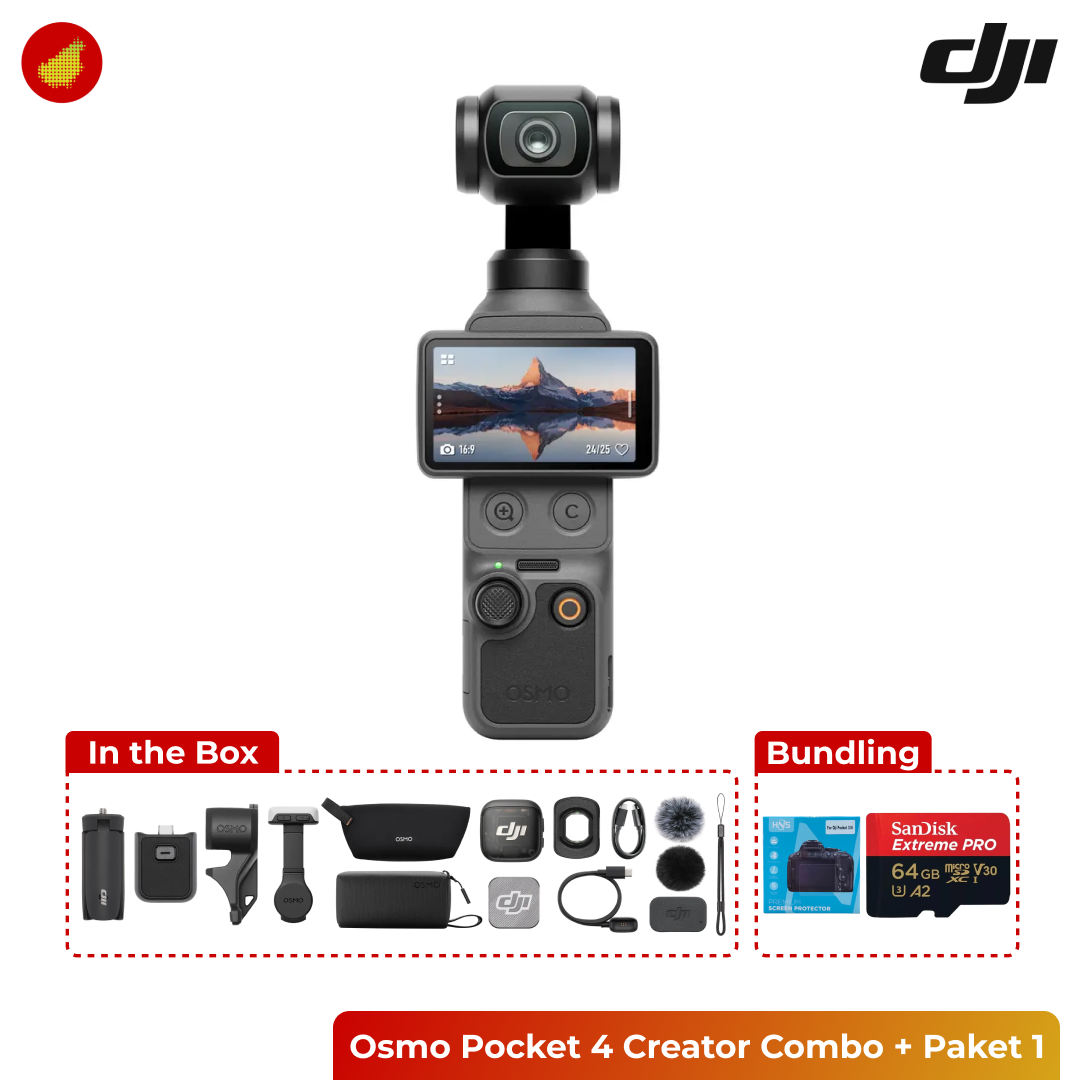 DJI Osmo Pocket 4 Creator Combo