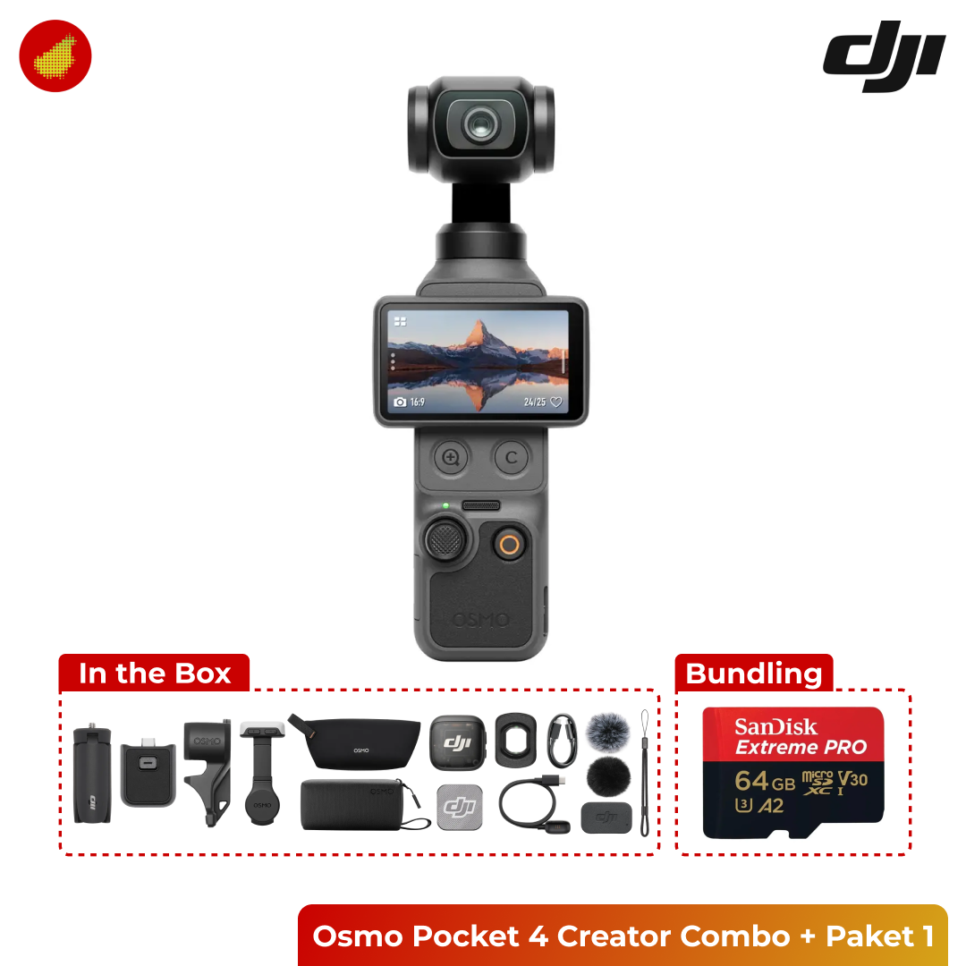 DJI Osmo Pocket 4 Creator Combo