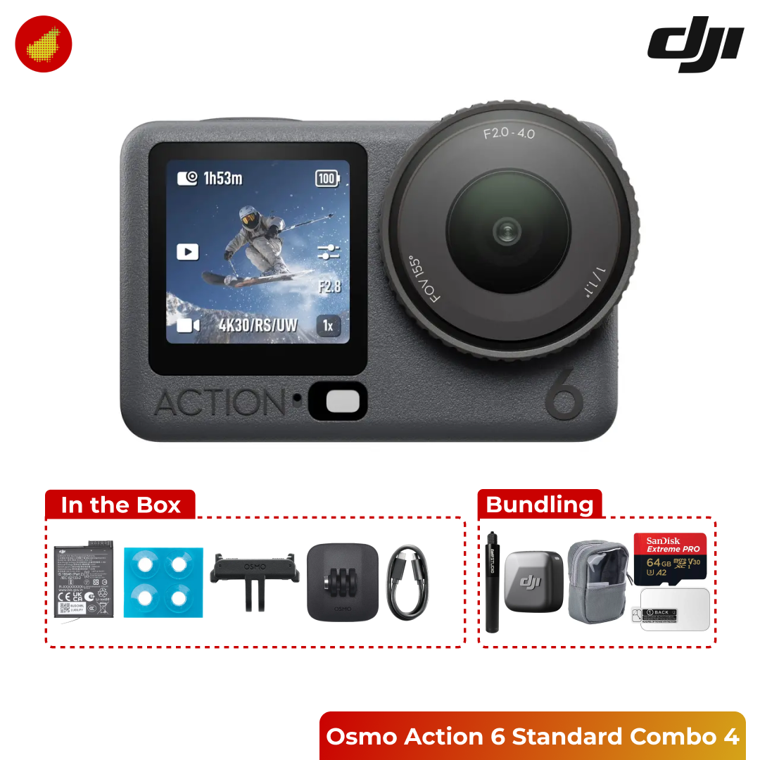 DJI Osmo Action 6 Standard Combo
