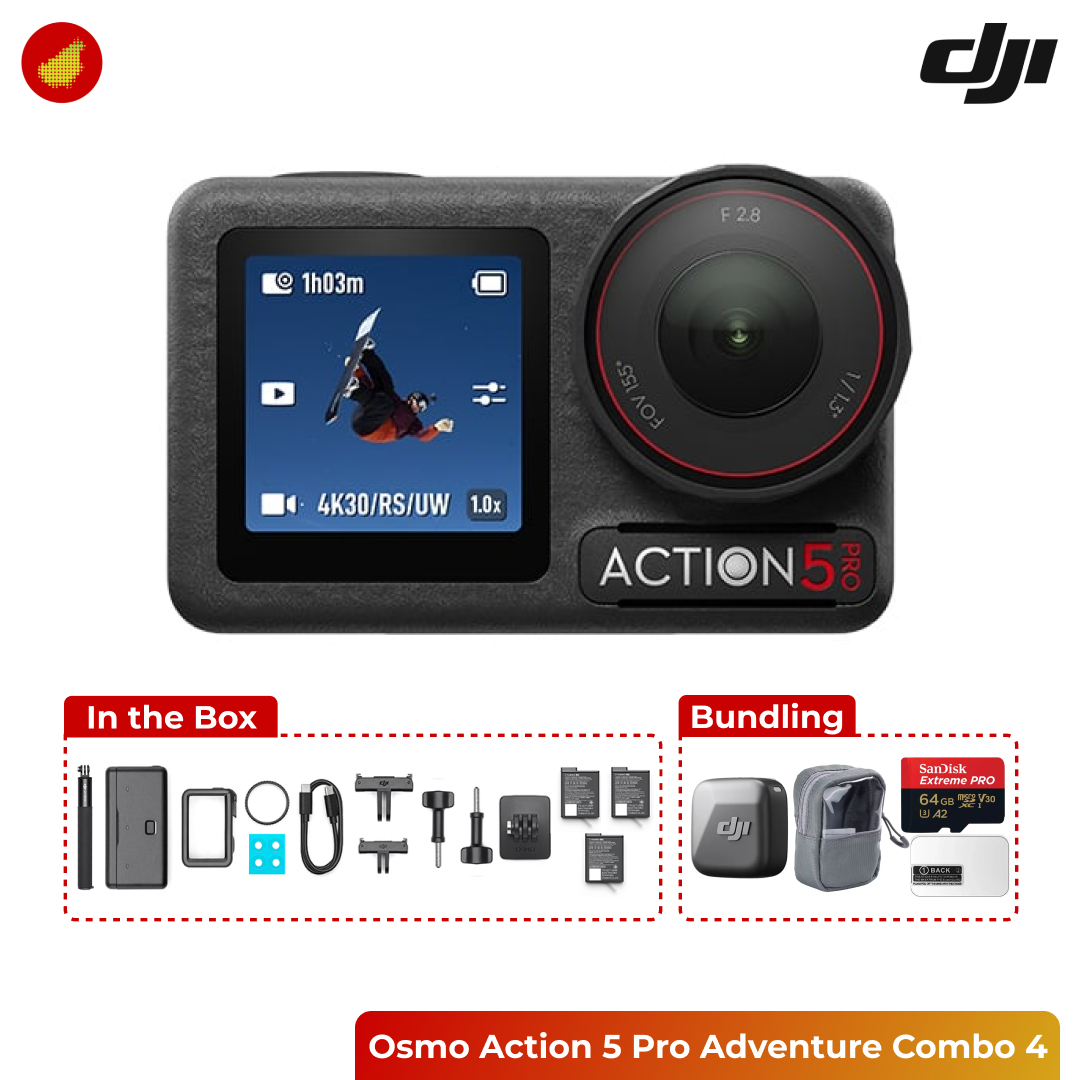 DJI Osmo Action 5 Pro Adventure Combo
