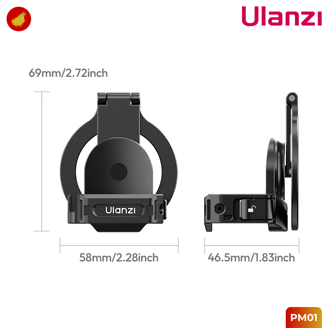 Ulanzi PM01 Magnetic Expansion Adapter for Pocket 3 / 4 - C065