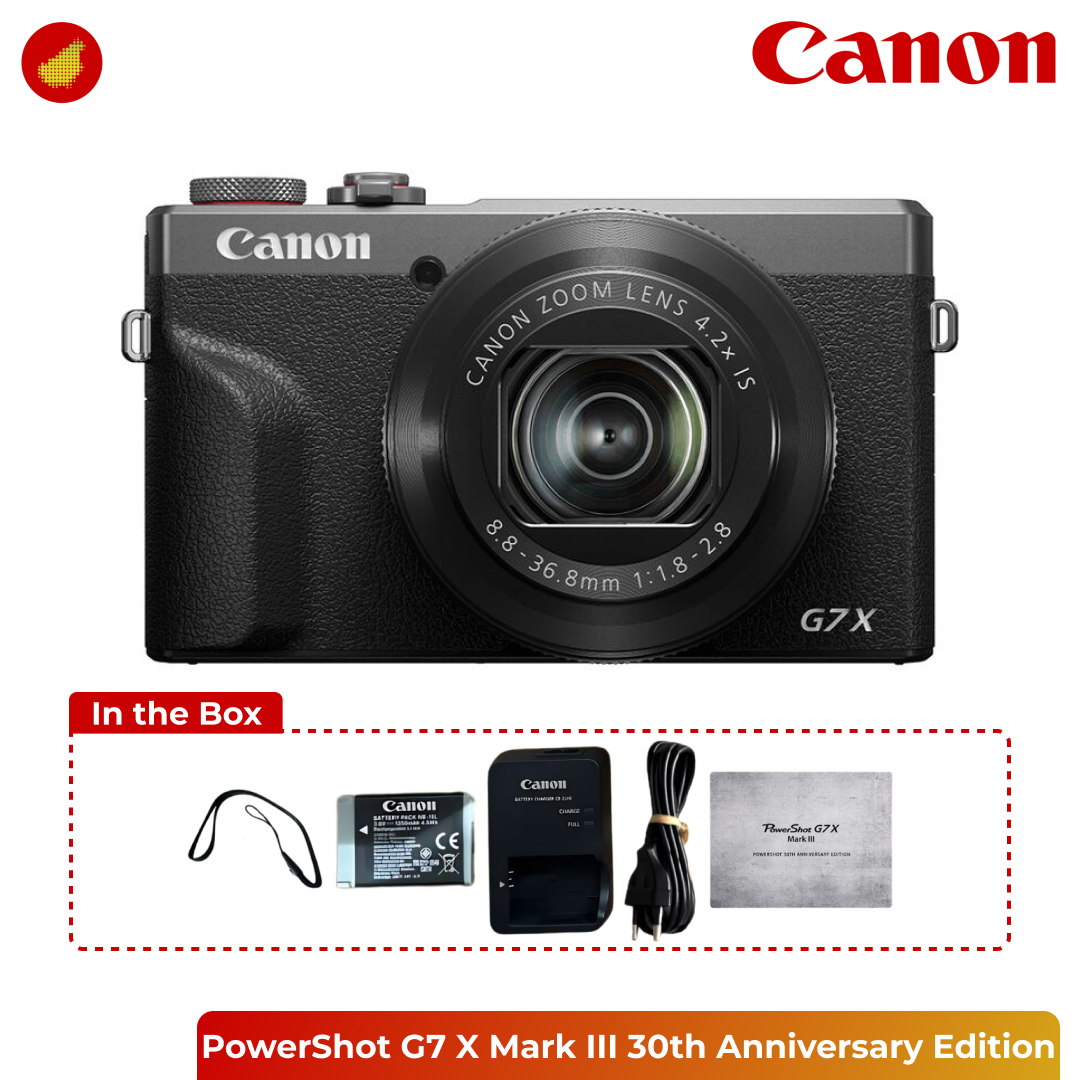 Canon PowerShot G7 X Mark III 30th Anniversary Edition