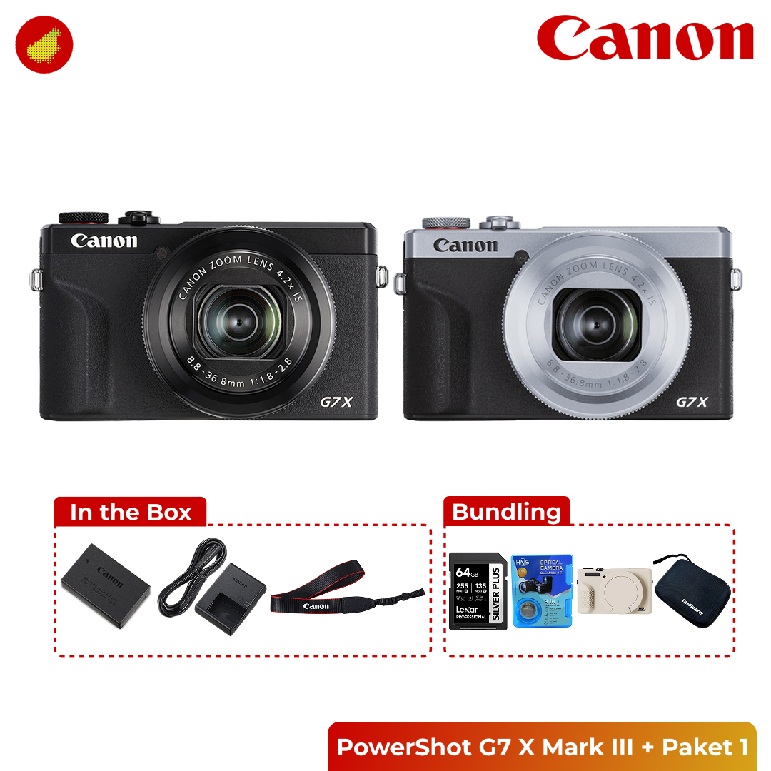 Canon PowerShot G7 X Mark III
