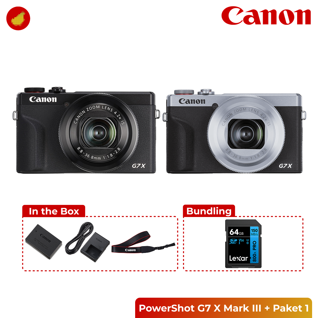 Canon PowerShot G7 X Mark III
