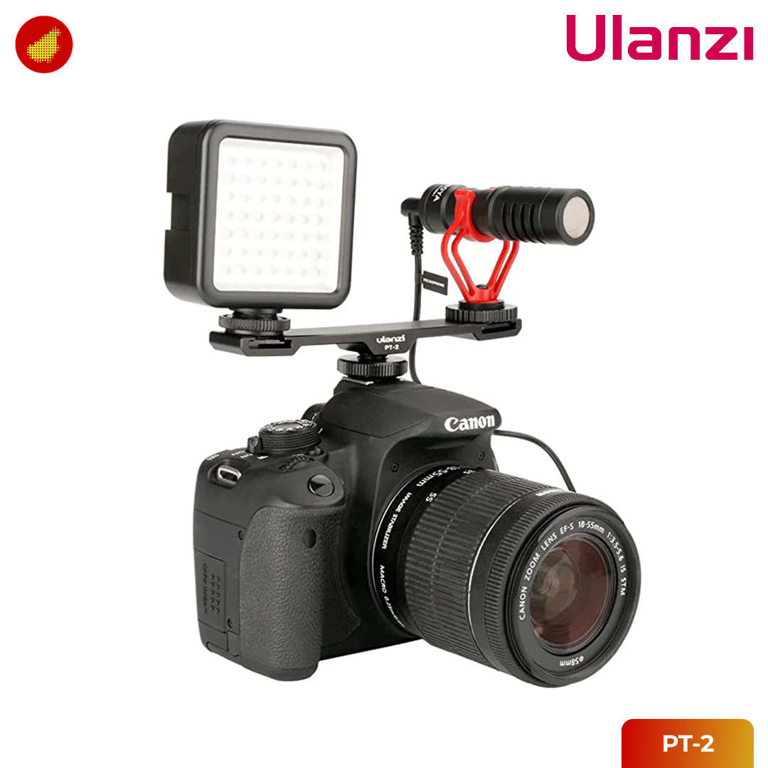 Ulanzi PT-2 Mount Dual Cold Shoe