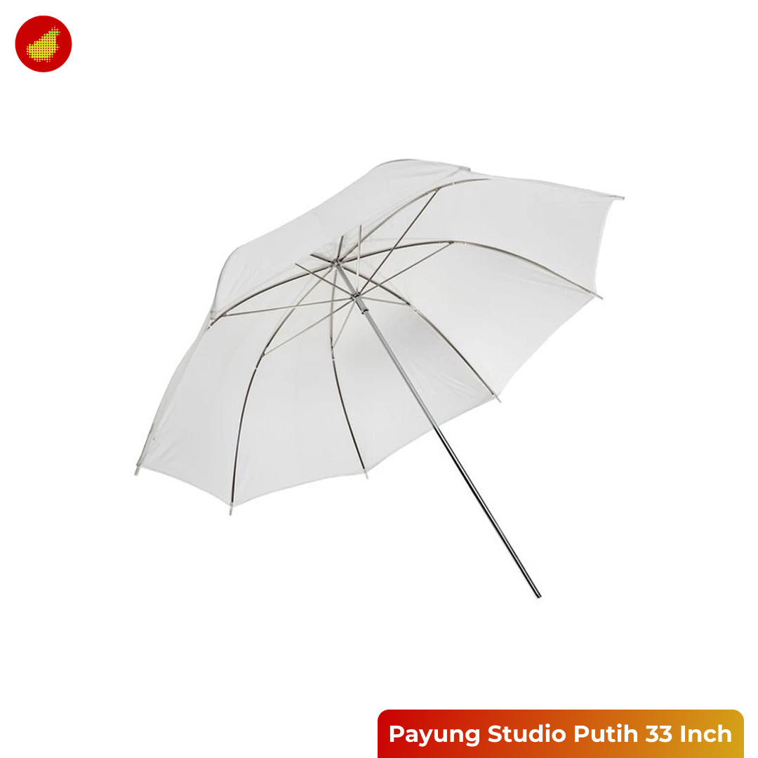 Payung Studio Putih - 33 Inch | 43 Inch