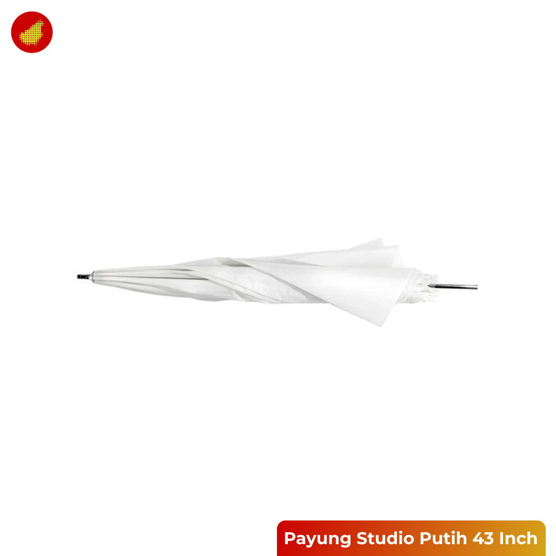 Payung Studio Putih - 33 Inch | 43 Inch