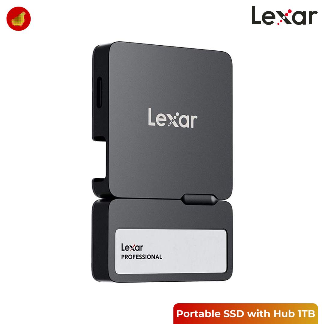 Lexar Professional Go SL400 Portable SSD 1050MB/s with Hub - 1 TB | 2 TB