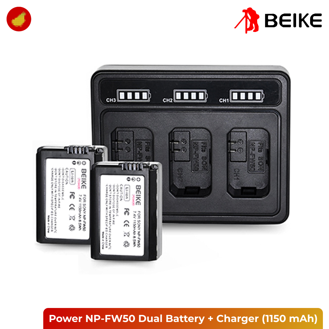 Beike Power Dual Battery + Charger
