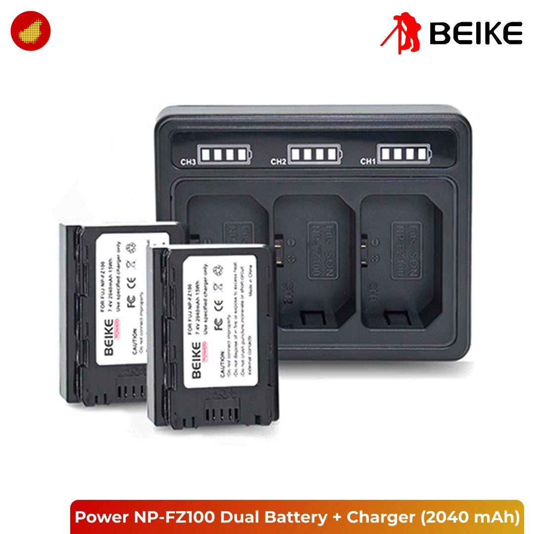 Beike Power Dual Battery + Charger