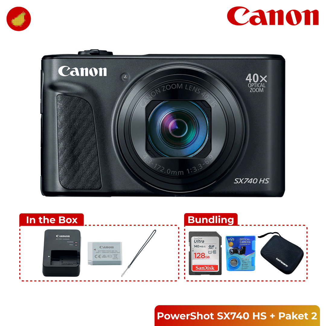 Canon PowerShot SX740 HS Digital Camera