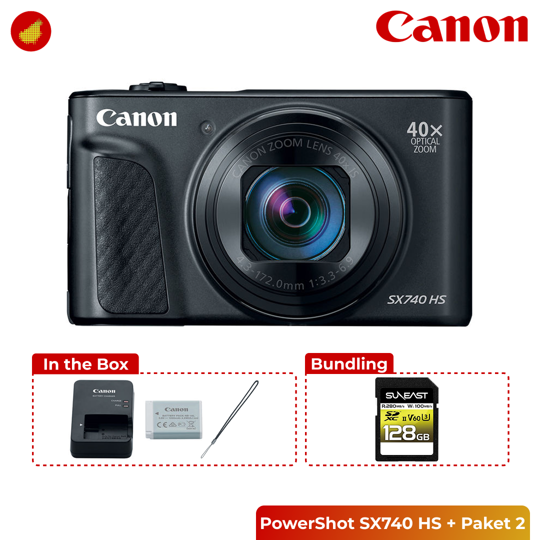 Canon PowerShot SX740 HS Digital Camera