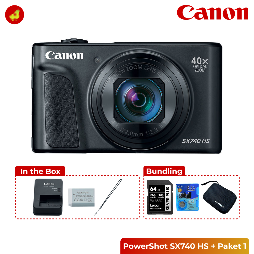 Canon PowerShot SX740 HS Digital Camera