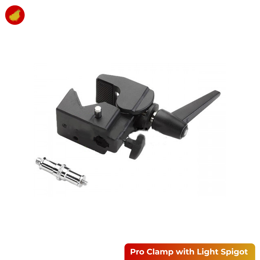 Pro Clamp with Light Spigot for Autopole