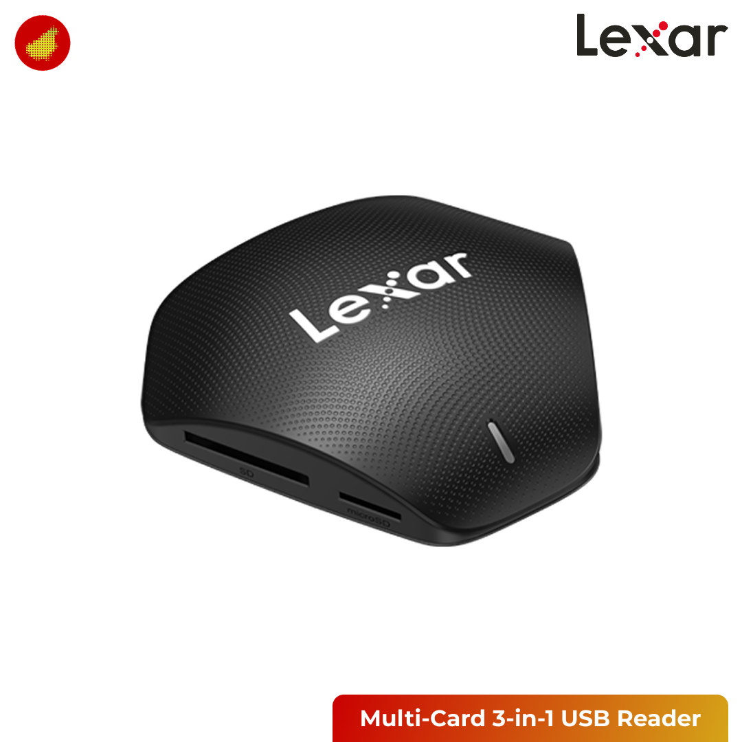 Lexar Professional Multi-Card 3-in-1 USB 3.1 Card Reader
