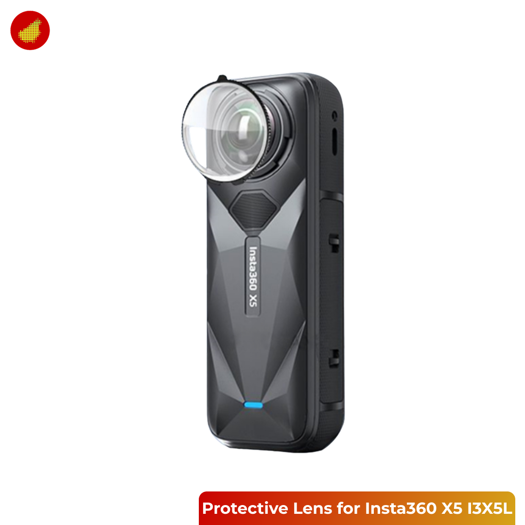 YAZE Protective Lens High Transparency for Insta360 X5 - I3X5L