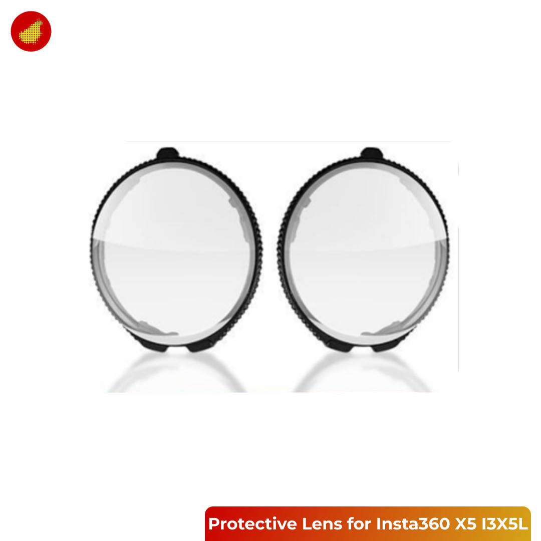 YAZE Protective Lens High Transparency for Insta360 X5 - I3X5L