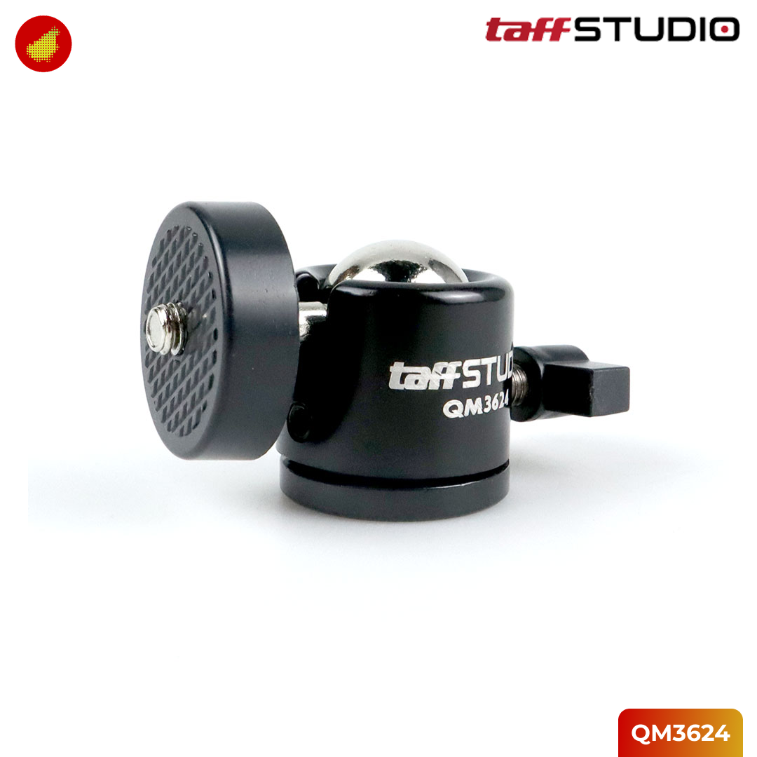 TaffSTUDIO QM3624 Mini Ball Head 360 Swivel