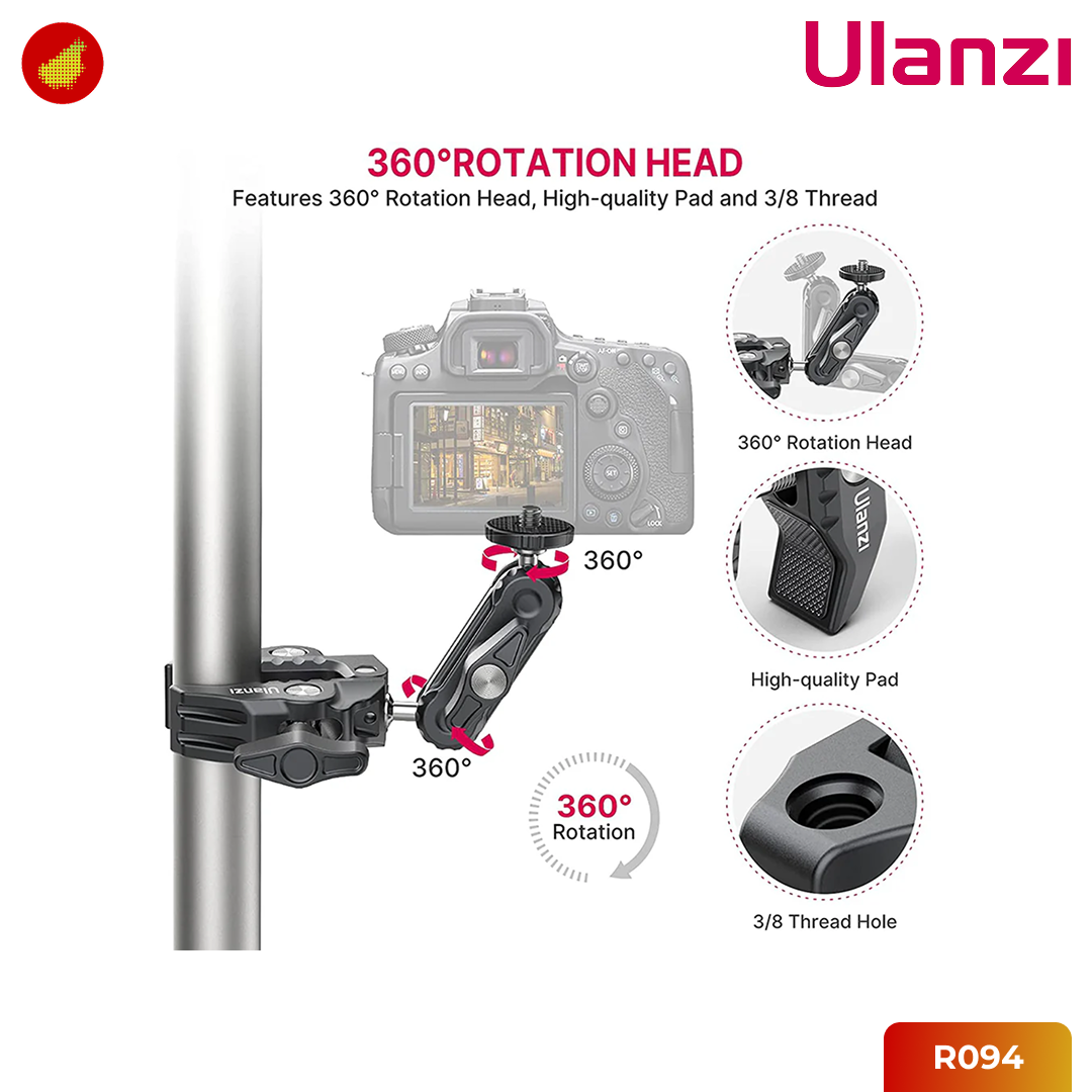 Ulanzi R094 multi-Functional Super Clamp