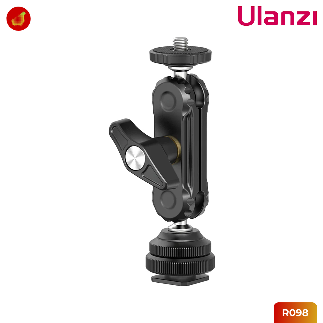 Ulanzi UUrig R098 Magic Arm with Double Ball Heads (Cold Shoe) - 2954