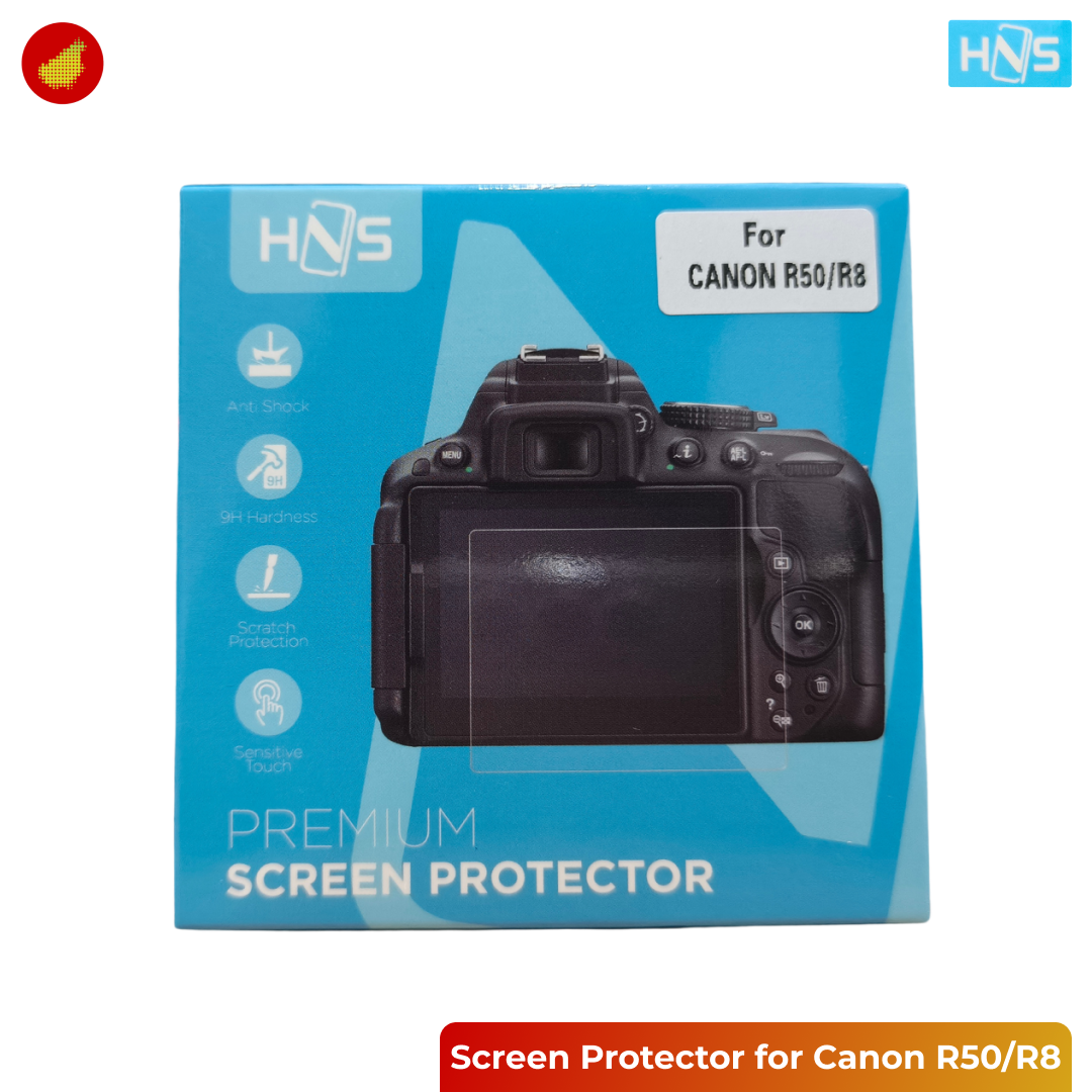 HNS Tempered Glass Premium Screen Protector for Sony / FUJIFILM / Canon / Nikon
