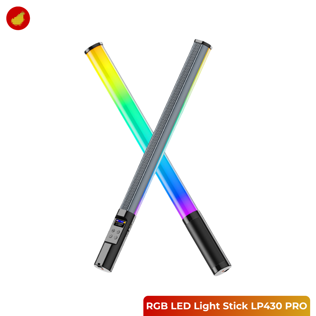 LIYADI RGB LED Studio Tube Light Stick - LP430 PRO