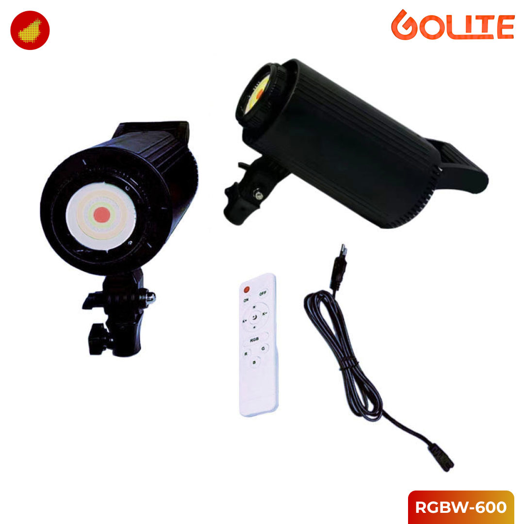 GOLITE RGBW-600 COB Photography Light LED RGB 100W