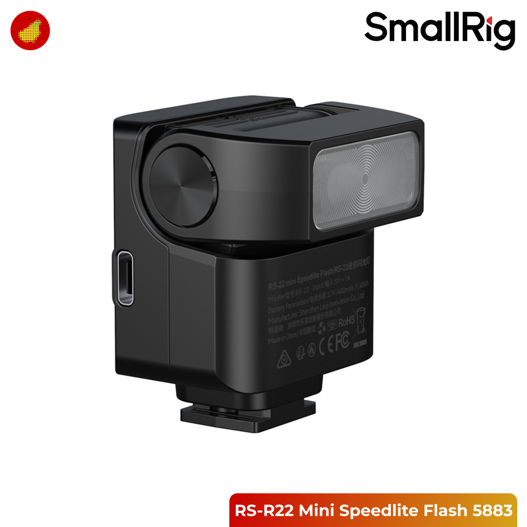 SmallRig RS-R22 Mini Speedlite Flash - 5883