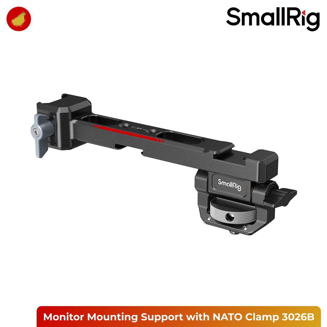 SmallRig Monitor Mounting Support with NATO Clamp for DJI Gimbal