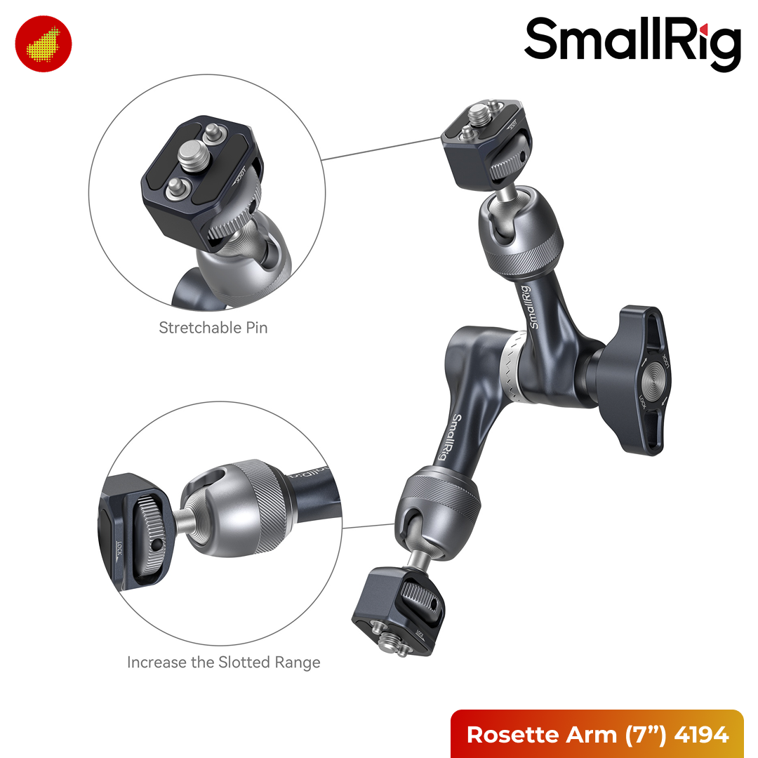 SmallRig Rosette Arm (7”)
