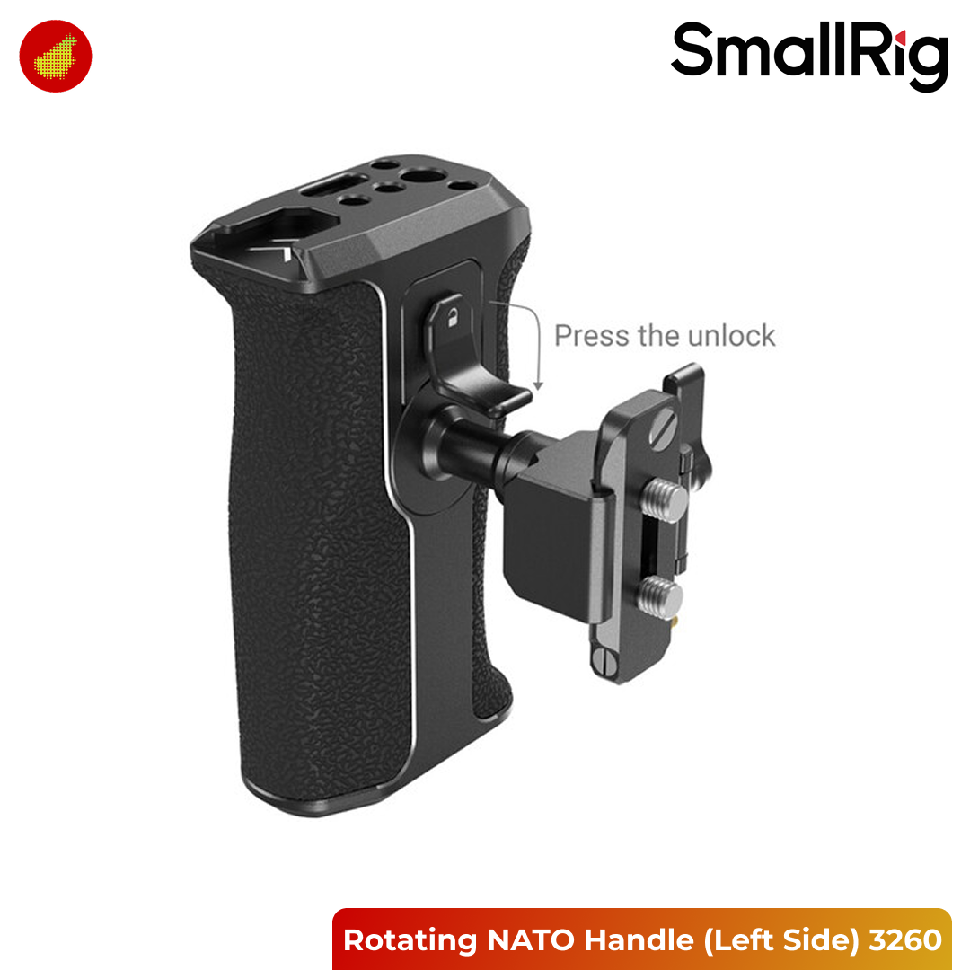 SmallRig Rotating NATO Handle (Left Side)