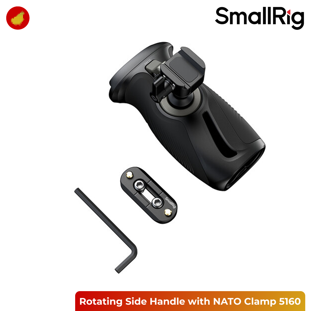 SmallRig Rotating Side Handle with NATO Clamp