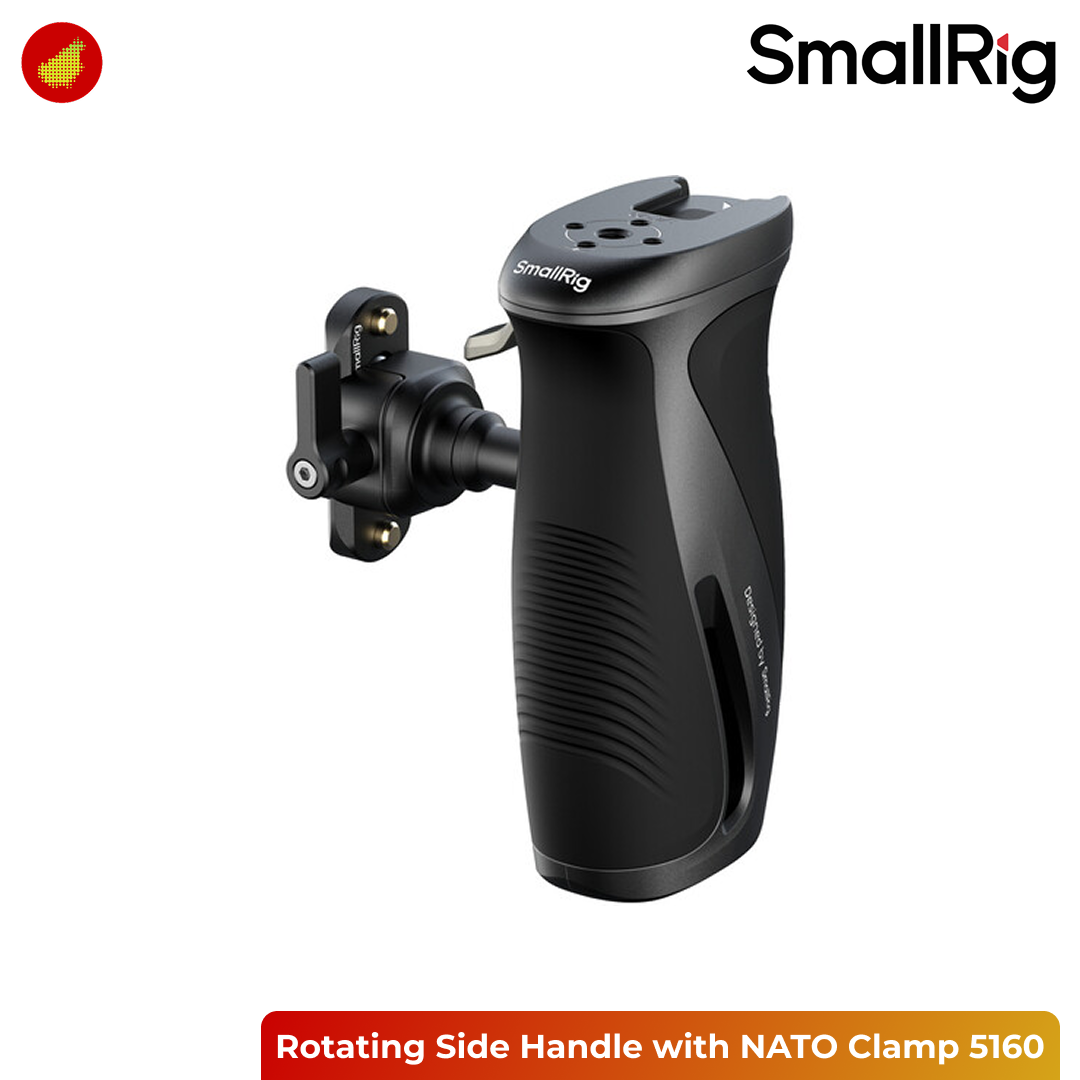 SmallRig Rotating Side Handle with NATO Clamp