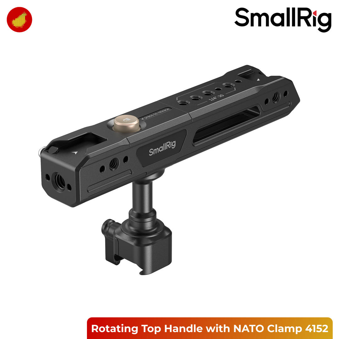 SmallRig Rotating Top Handle with NATO Clamp - 4152