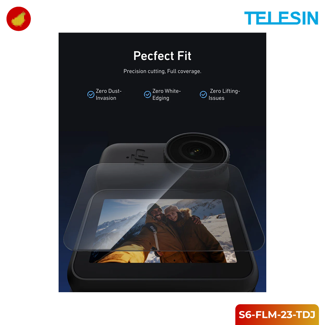 TELESIN Tempered Glass Protective Film DJI Osmo Nano 2 Set - S6-FLM-23-TDJ