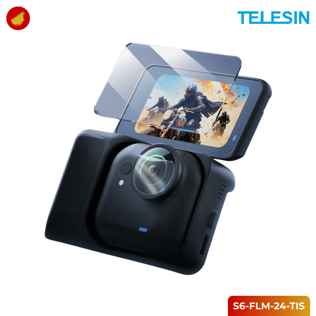 TELESIN Tempered Glass Protective Film Insta360 GO Ultra Two Set - S6-FLM-24-TIS