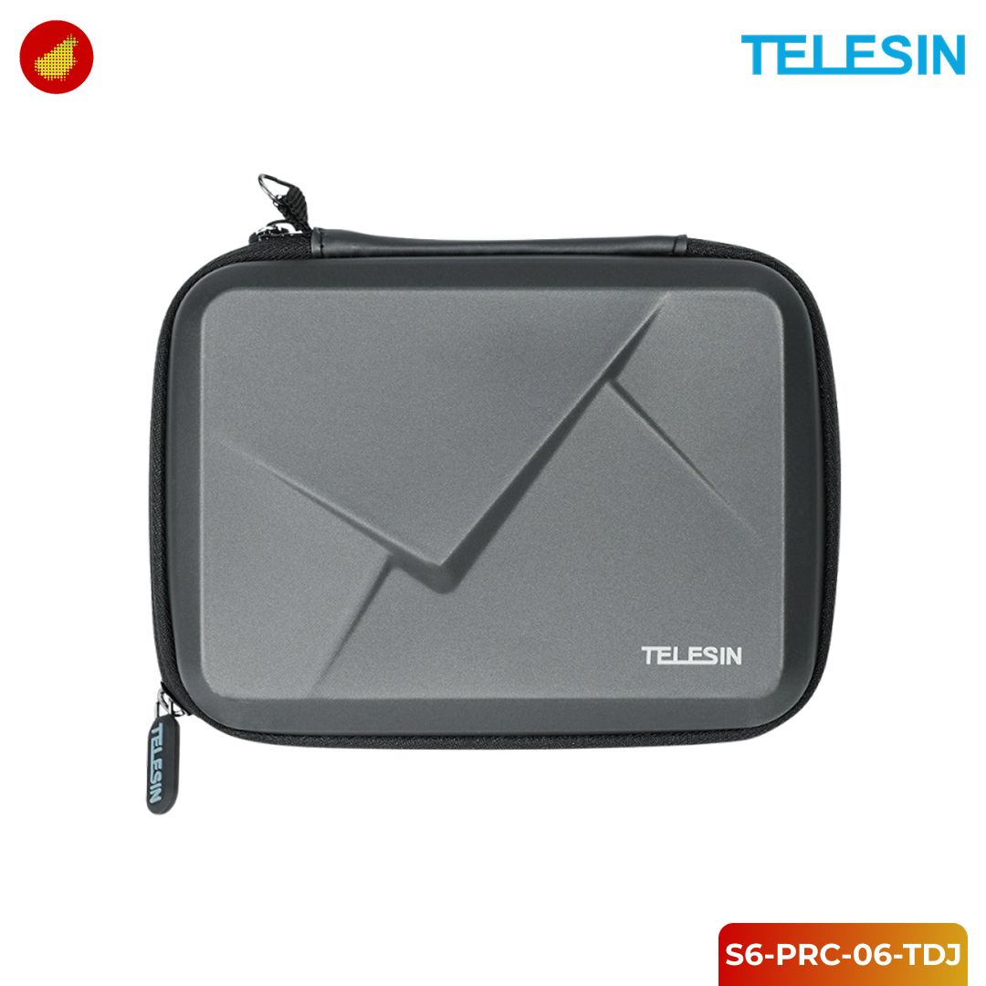 TELESIN Action Cam Hard Case for DJI Osmo Action 3/4/5 Pro Waterproof - S6-PRC-06-TDJ