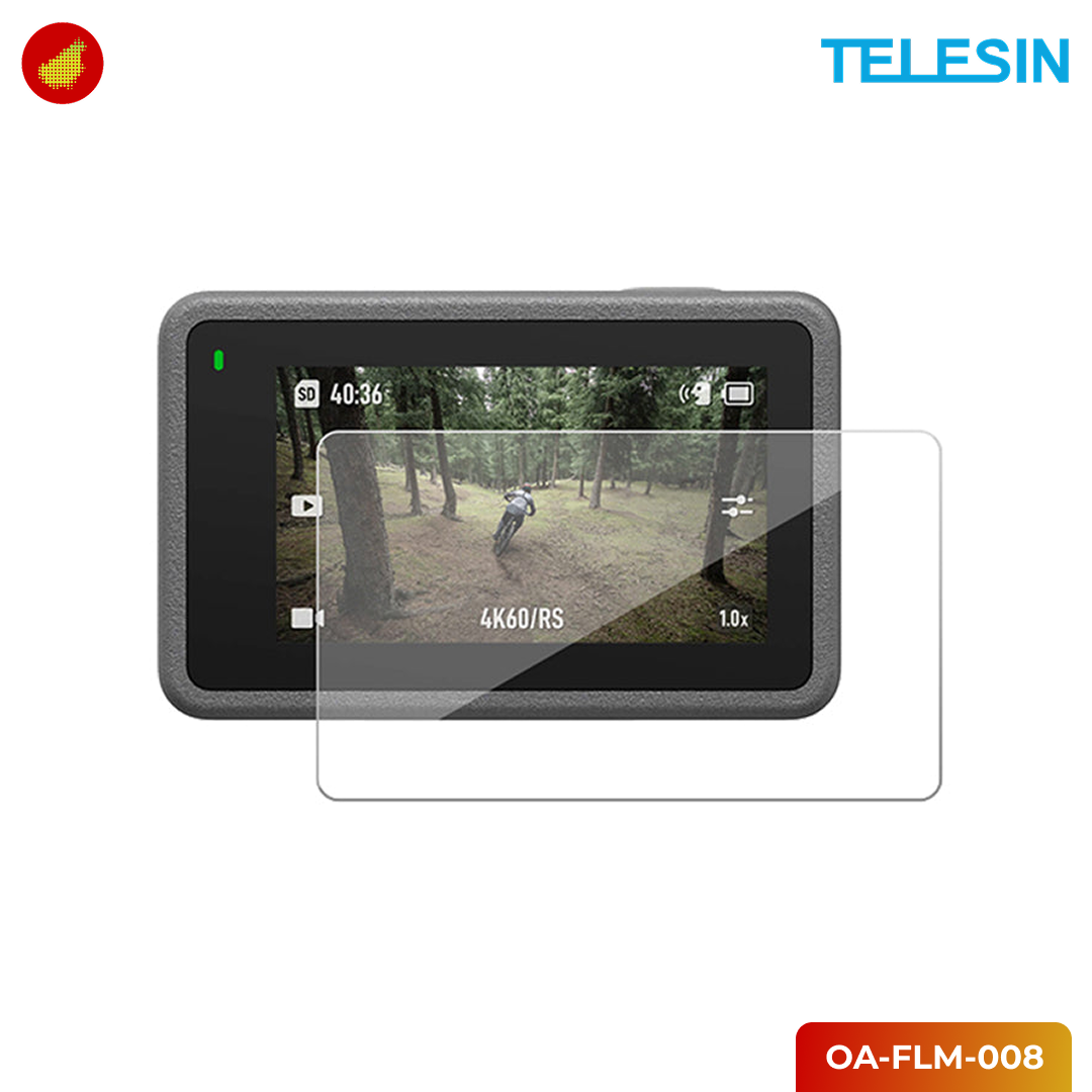 TELESIN Lens & Screen Protector Film for DJI Action 3/4 - OA-FLM-008