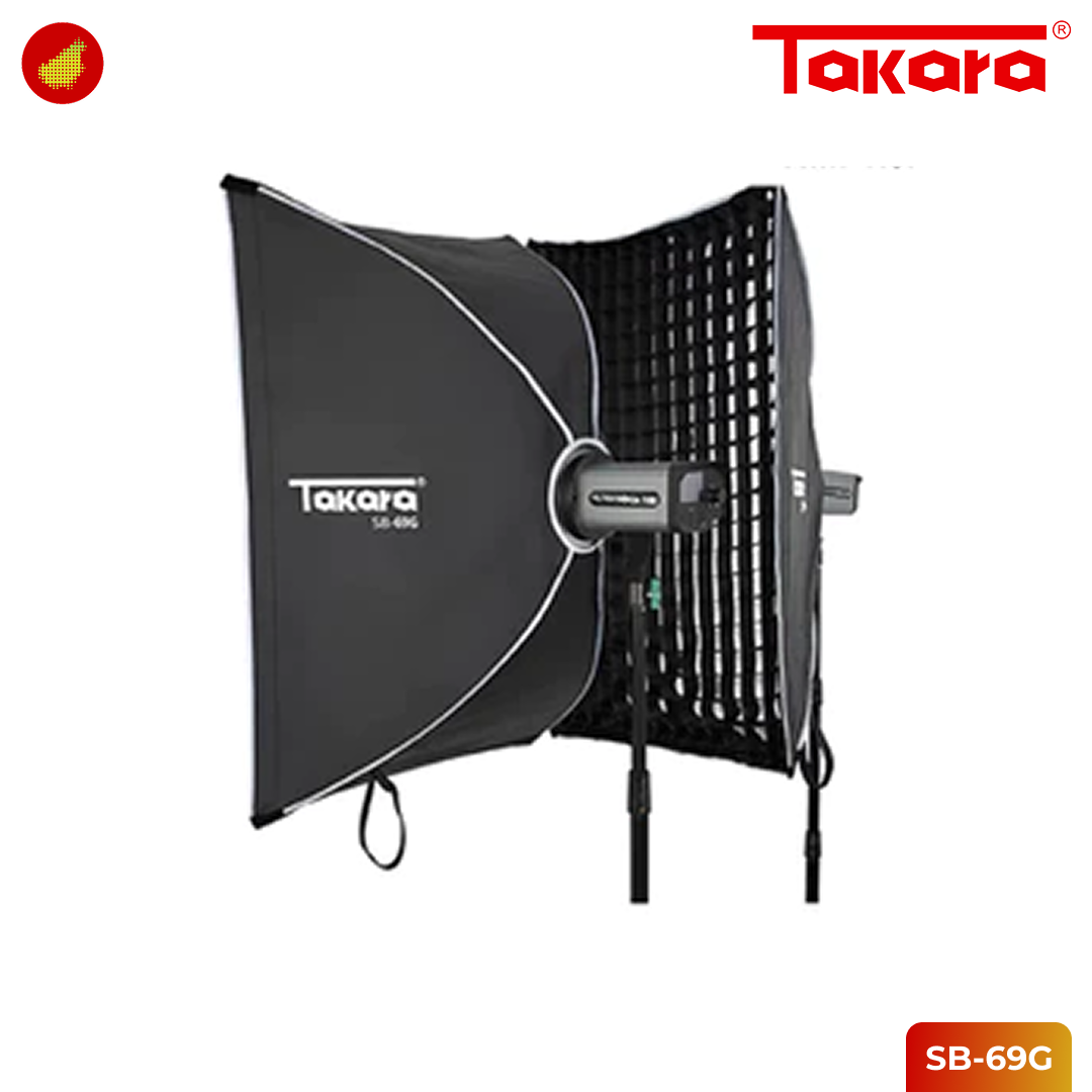 Takara SB-69G Rectangular Softbox 60 x 90cm with Honeycomb Grid