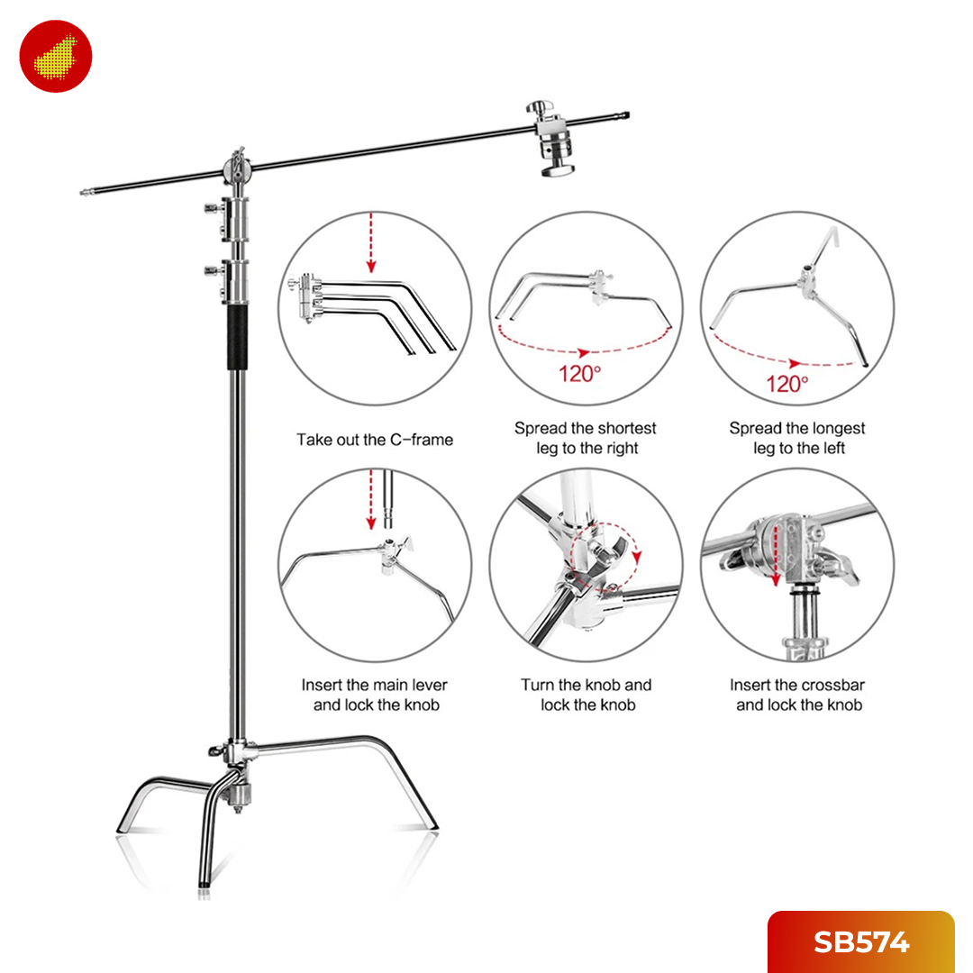 SHBACK SB574 with Extension Arm
