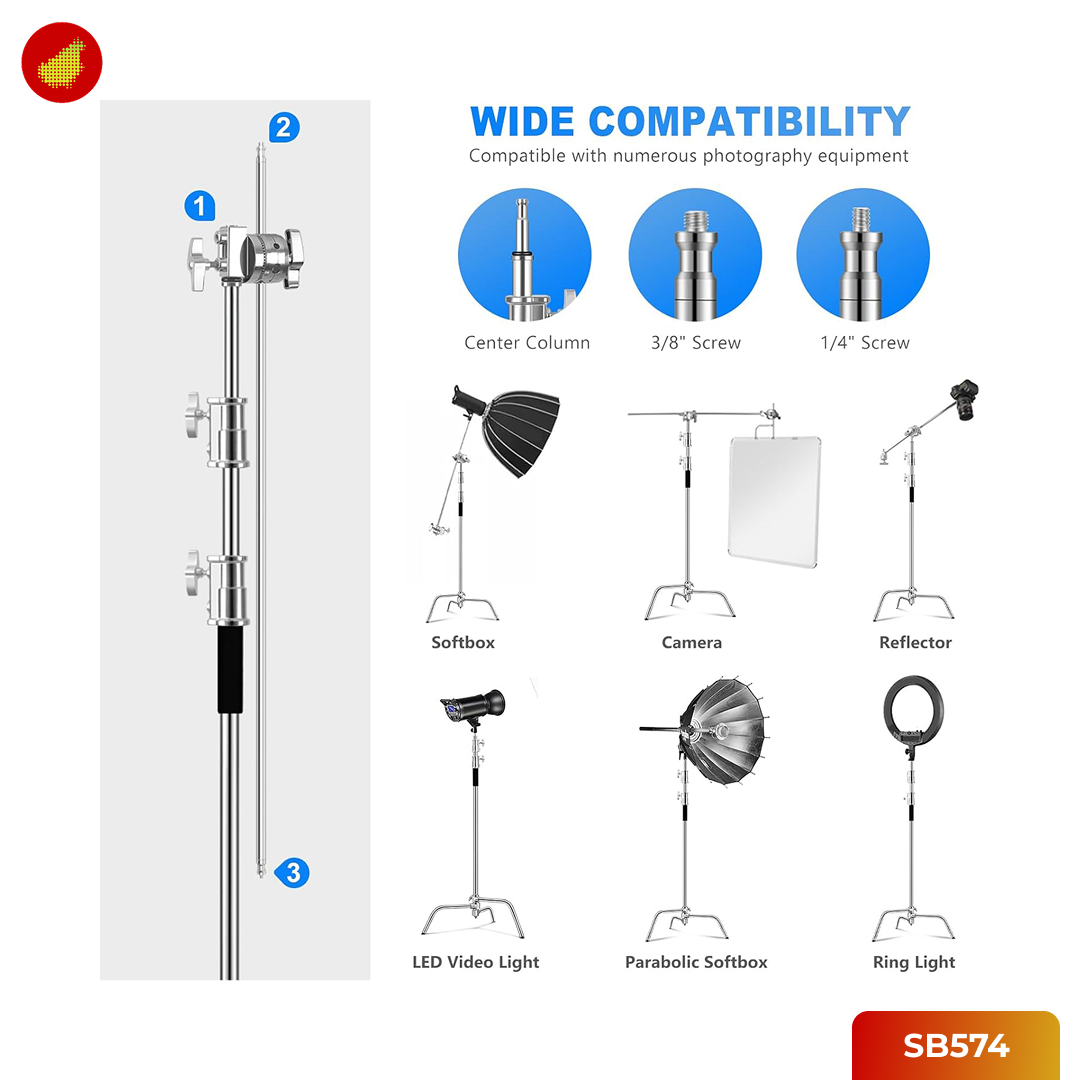 SHBACK SB574 with Extension Arm