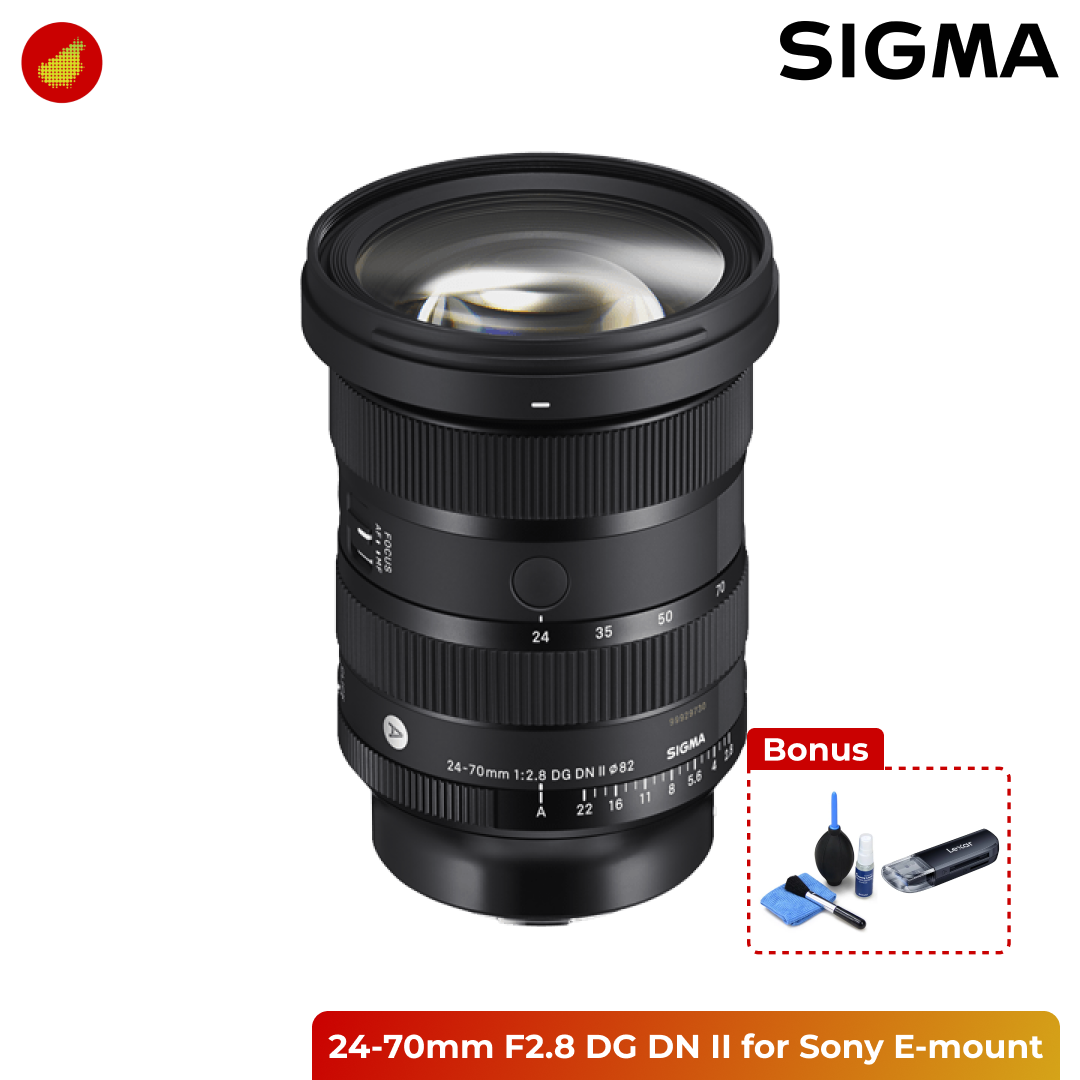 Sigma 24-70mm F2.8 DG DN II for Sony