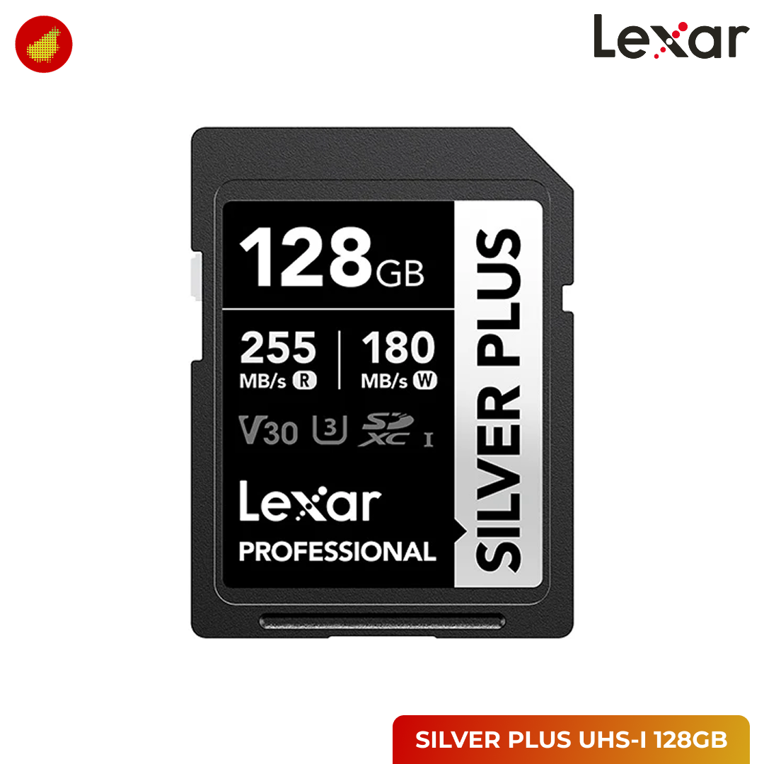 Lexar Professional SILVER PLUS SDXC UHS-I Card - 64 GB | 128 GB