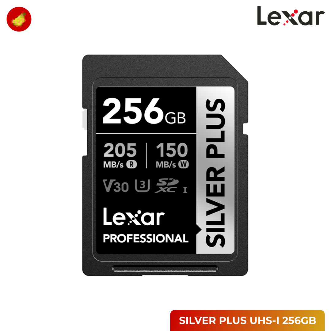 Lexar Professional SILVER PLUS SDXC UHS-I Card - 256 GB