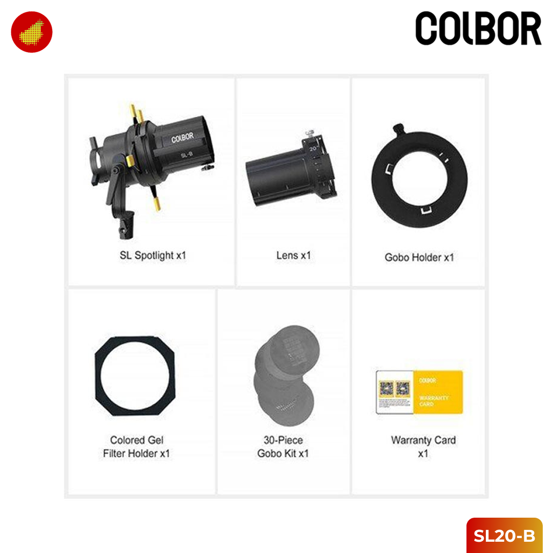 Colbor SL20-B Spotlight for Colbor CL60 & CL100X Series