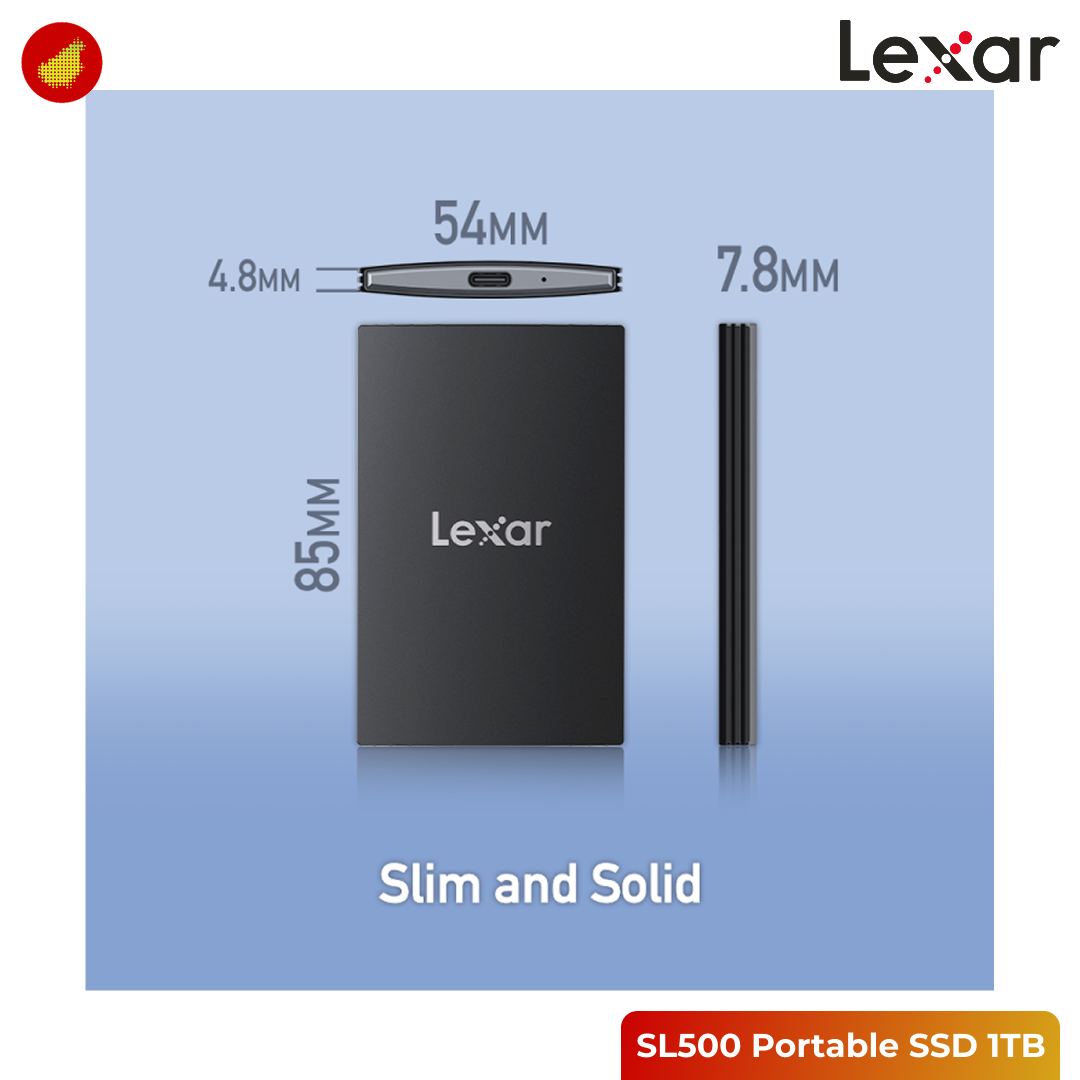 Lexar SL500 Portable SSD 2000MB/s - 1 TB